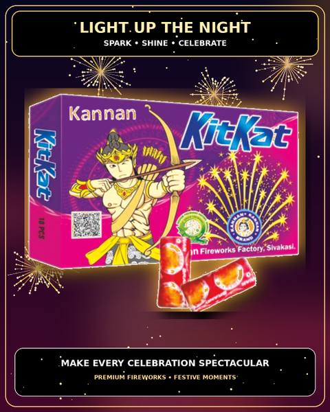 Kit Kat — Kids Special from True Value Crackers, Sivakasi