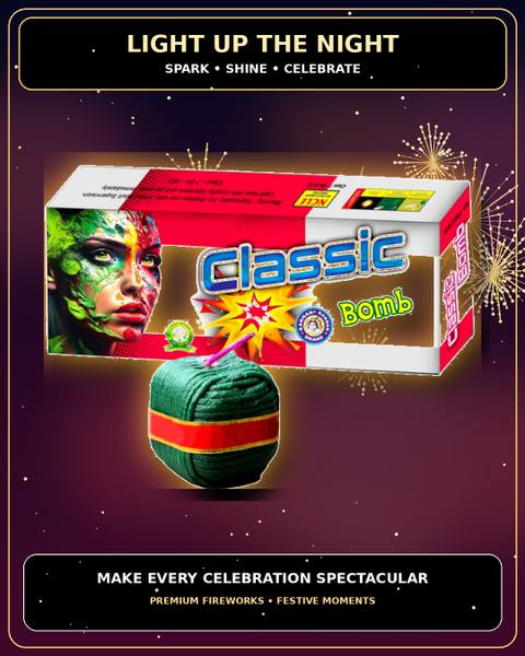Classic Bomb — Bombs & Crackers from True Value Crackers, Sivakasi