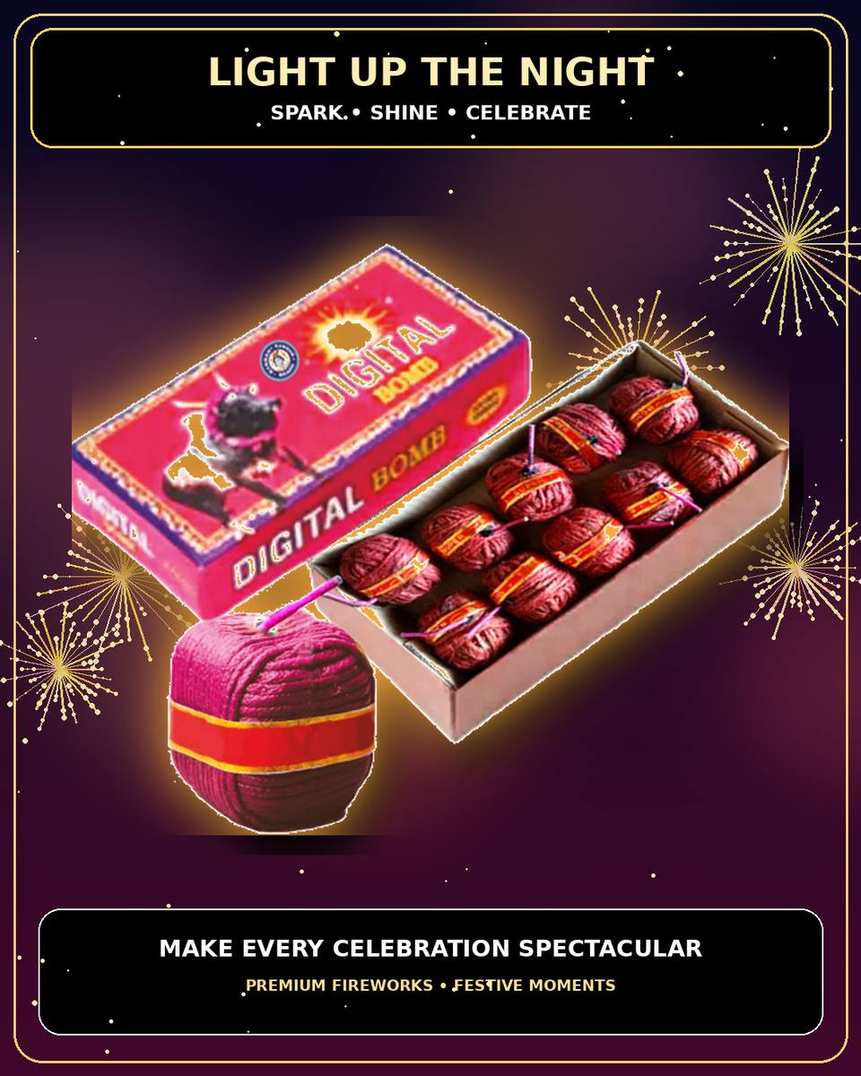 Digital Giant Bomb — Bombs & Crackers by True Value Crackers