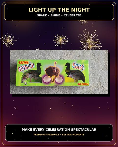 Emu Egg — Kids Special from True Value Crackers, Sivakasi
