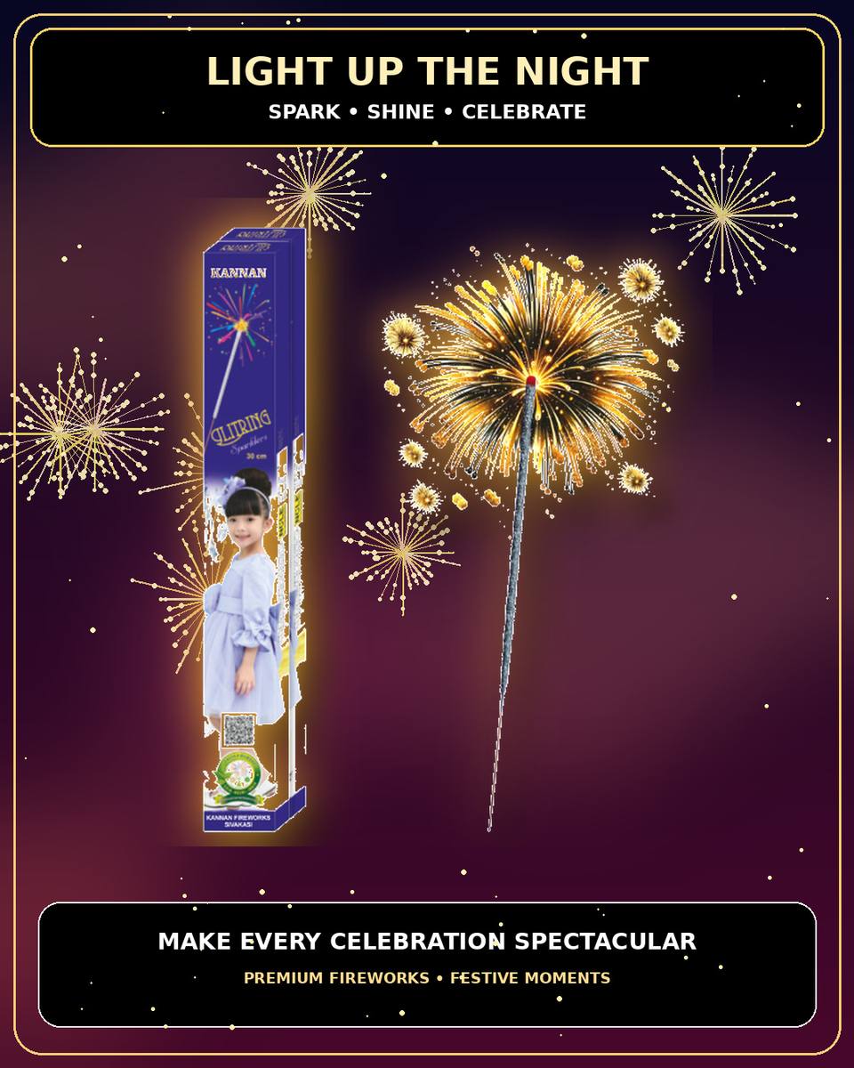 30 cm Colour Sparklers — Sparklers by True Value Crackers