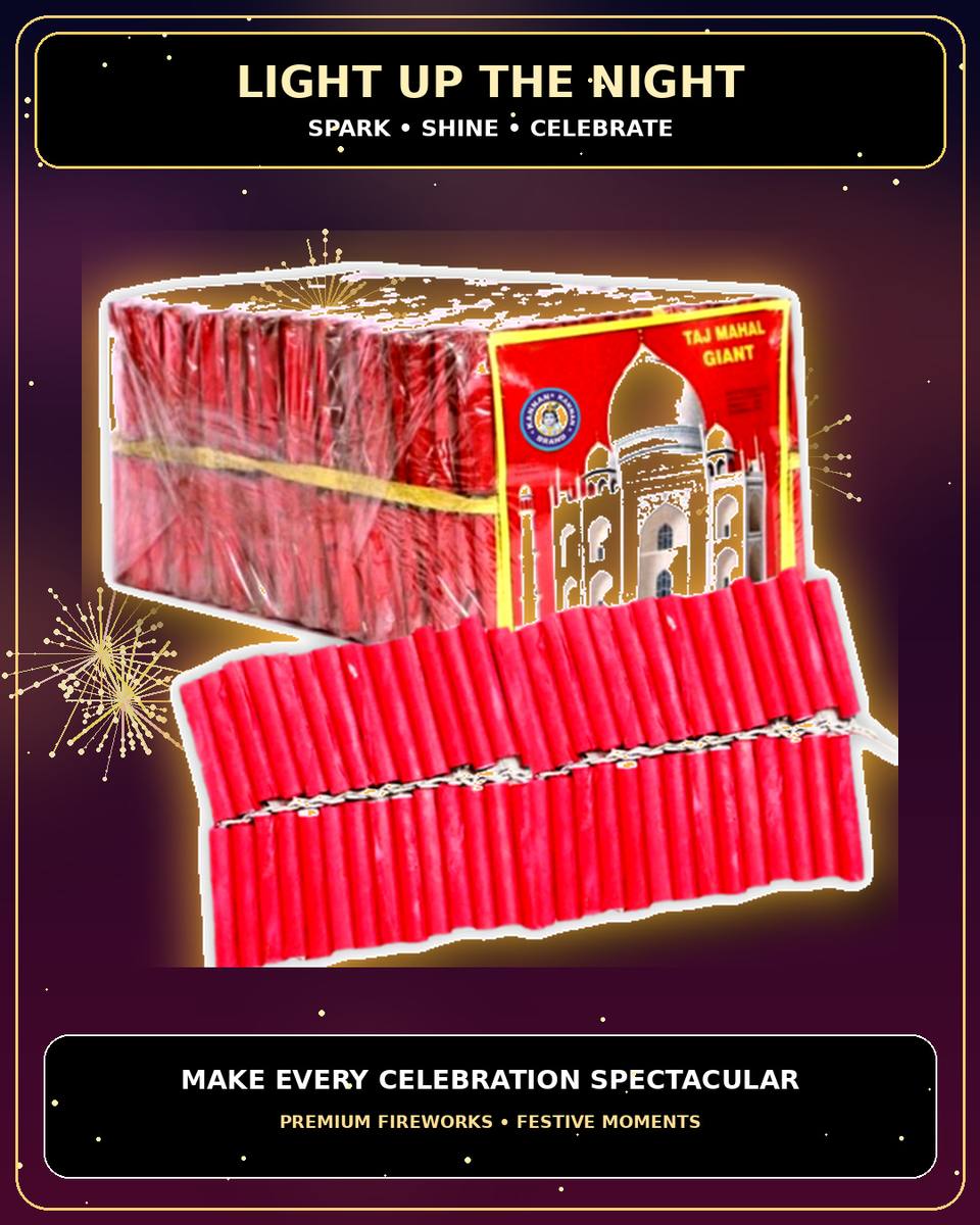 50 Deluxe Crackers — Bombs & Crackers by True Value Crackers