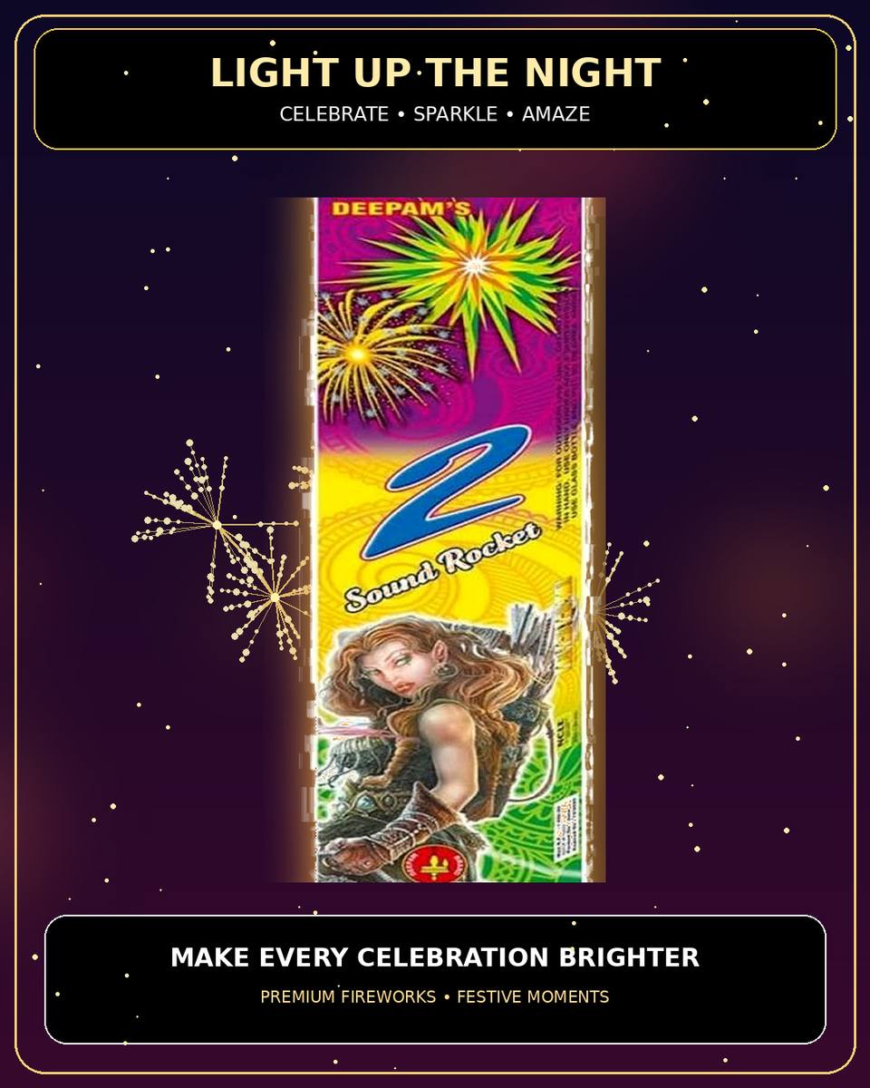 2 Sound Rocket — Rockets by True Value Crackers