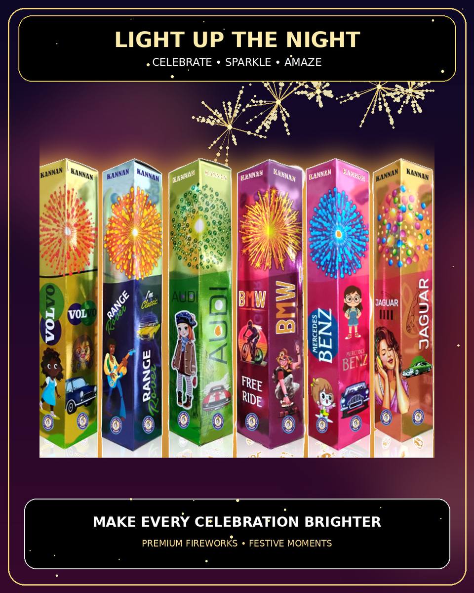 4 inch Pipe Arial Fancy - 10 Varieties Available — Fancy Novelties by True Value Crackers