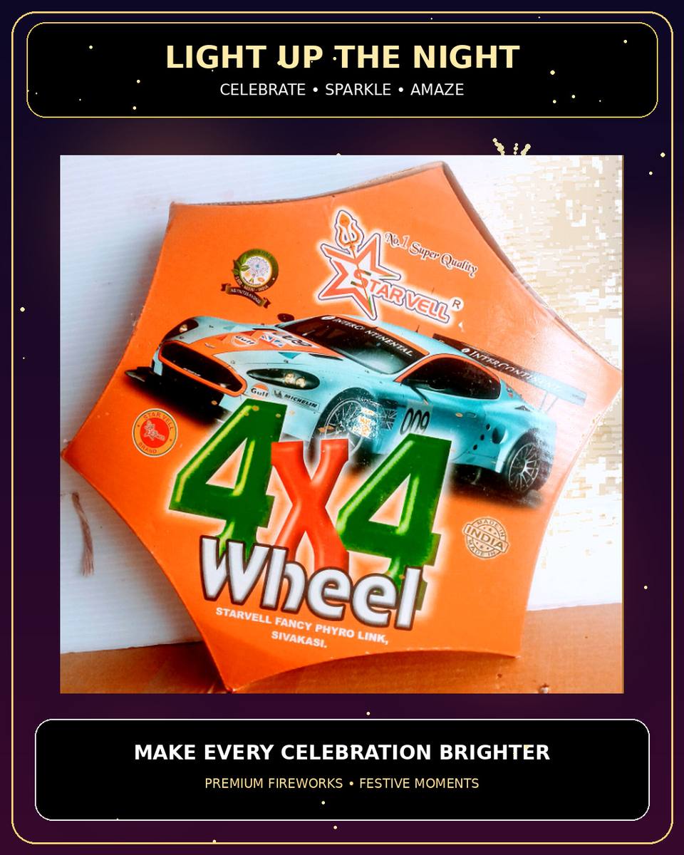 4X4 Wheel — Ground Chakkars by True Value Crackers