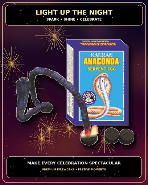 Snake Egg — Kids Special from True Value Crackers, Sivakasi