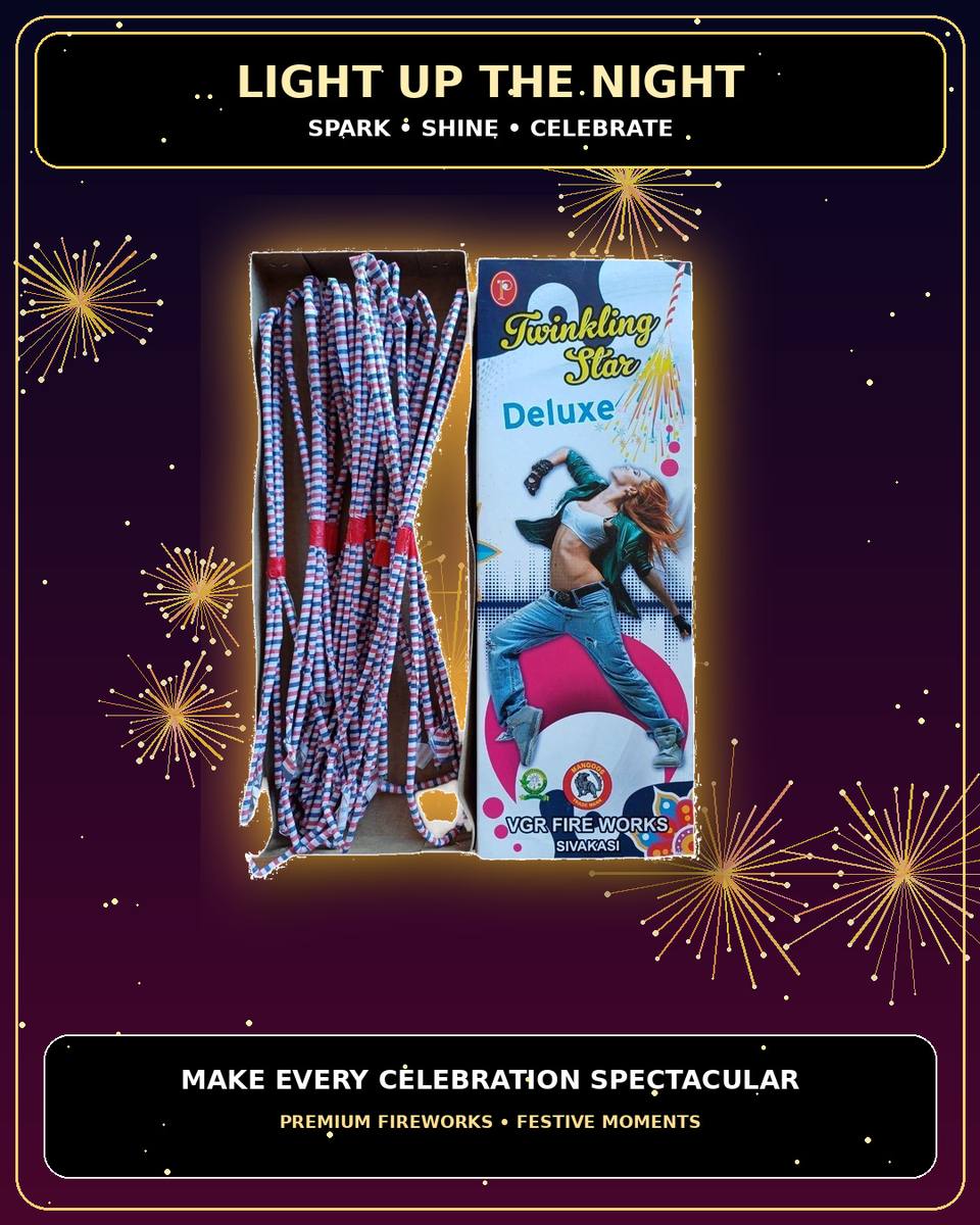 Twinkling Star 4 Ft — Kids Special by True Value Crackers