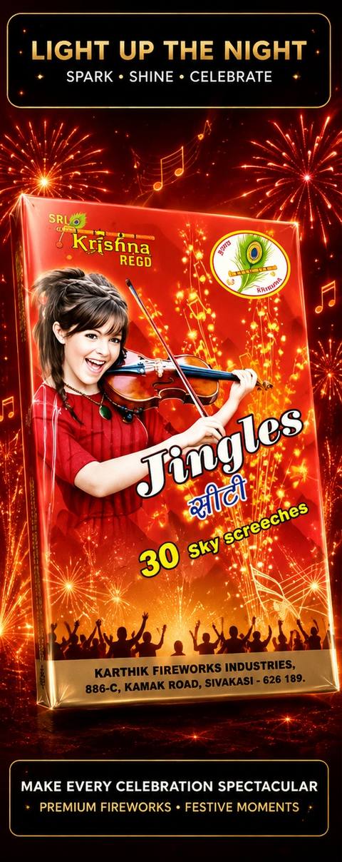 Jingles-30 Whistling — Shots from True Value Crackers, Sivakasi