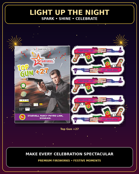 Top Gun +27 (Must Try) — Kids Special from True Value Crackers, Sivakasi