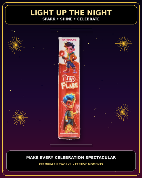 Red Flare — Kids Special from True Value Crackers, Sivakasi
