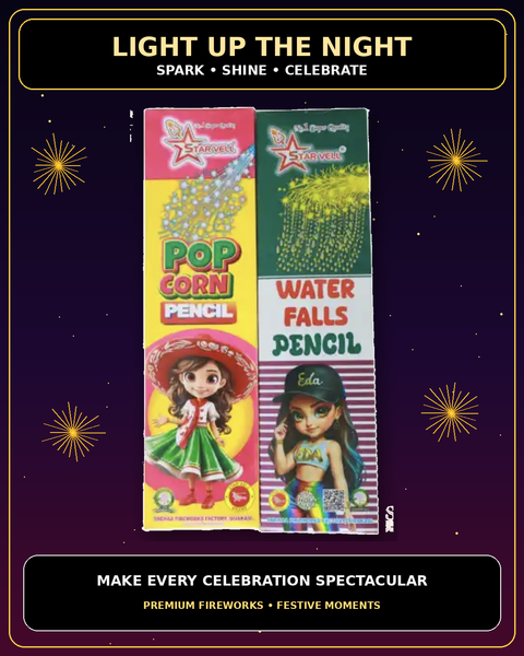 Water Falls/Popcorn — Kids Special from True Value Crackers, Sivakasi