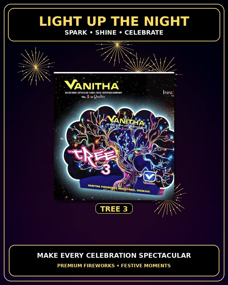 Tree-3 (2026 new launch) — Fountains by True Value Crackers