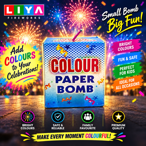 Color Paper Bomb — Kids Special from True Value Crackers, Sivakasi