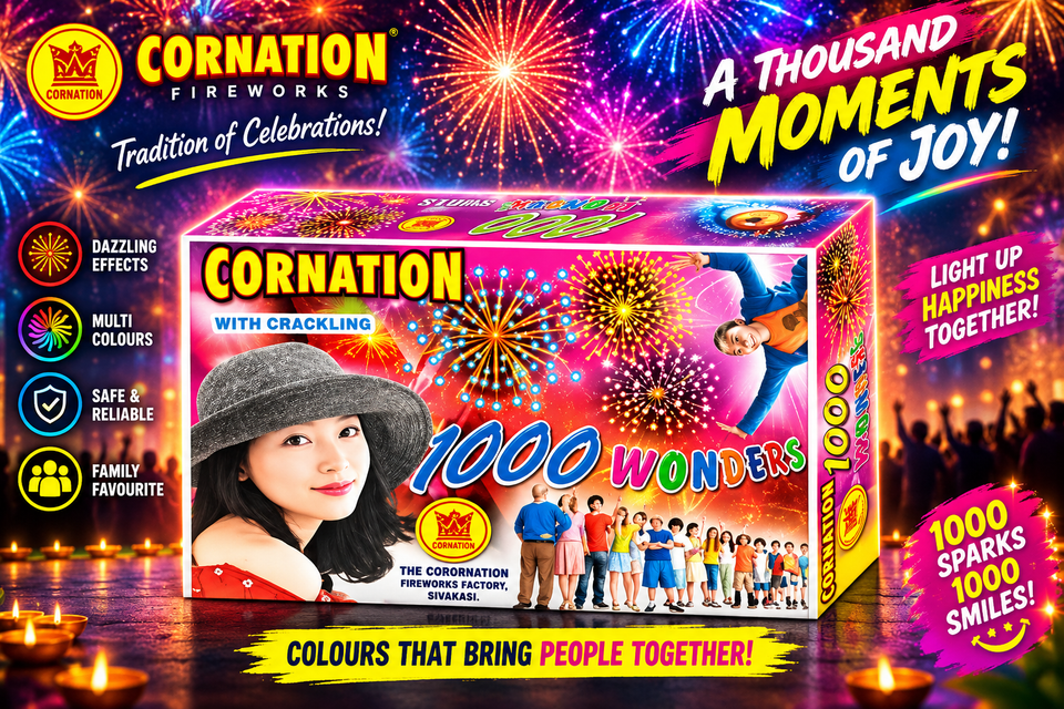 1000 Multicolour Shots — Shots by True Value Crackers